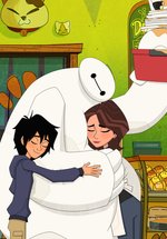 Poster Baymax: Kleines Robowabohu