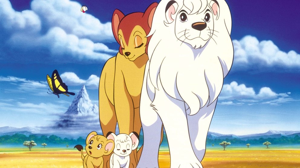 Kimba der weiße Löwe König der Löwen