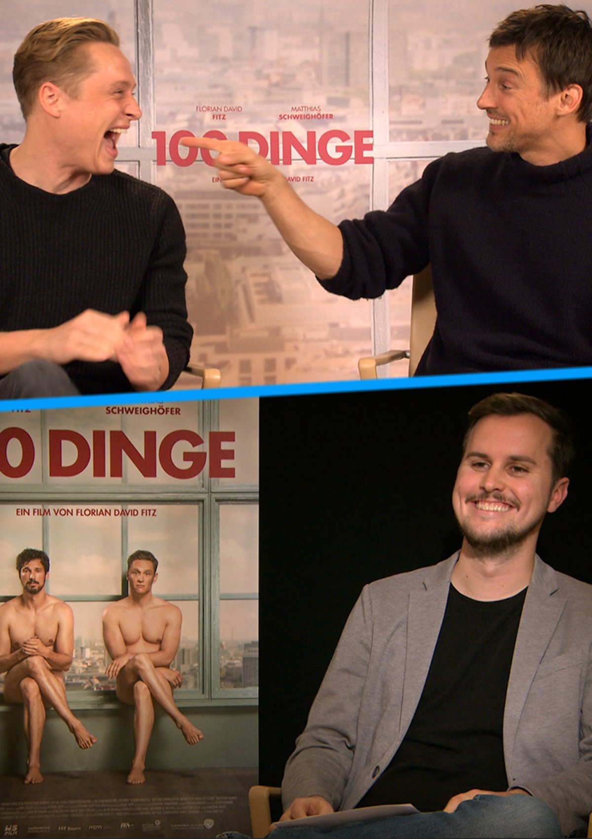 100 Dinge“ im Kino: Das etwas andere Interview mit Matthias