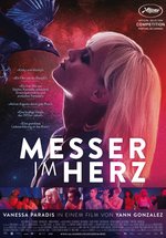 Poster Messer im Herz