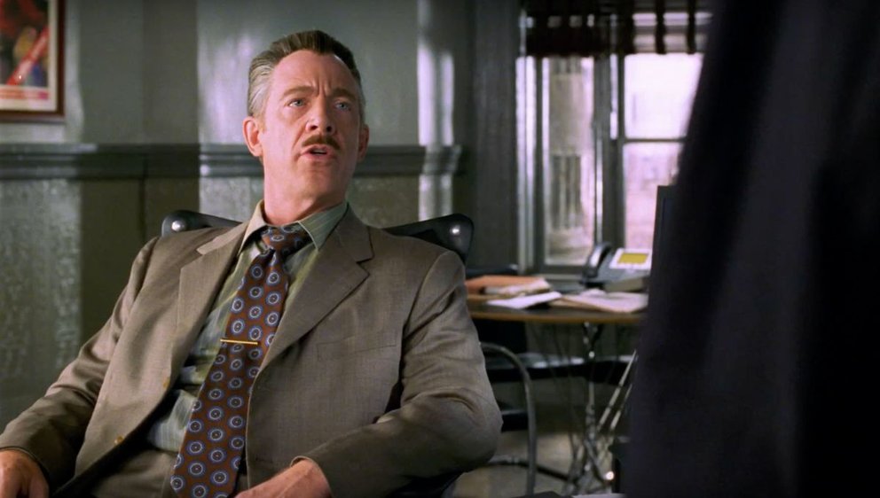 J.K. Simmons Spider-Man J. Jonah Jameson Far From Home MCU 2019