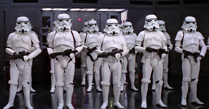 Sind alle Stormtrooper Menschen?