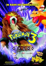 Poster Pokémon 3: Im Bann des Unbekannten