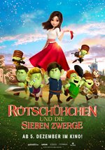 Poster Rotschühchen und die Sieben Zwerge