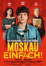 Poster Moskau einfach!