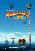 Poster Madagascar 3: Flucht durch Europa