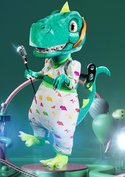 „The Masked Singer“ Dinosaurier gewinnt: Sasha enthüllt als letzter sein Kostüm