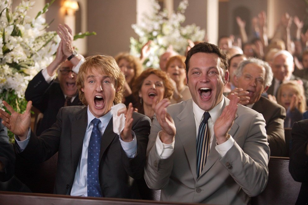 Owen Wilson und Vince Vaughn in „Die Hochzeitscrasher“.