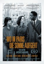 Poster Wo in Paris die Sonne aufgeht