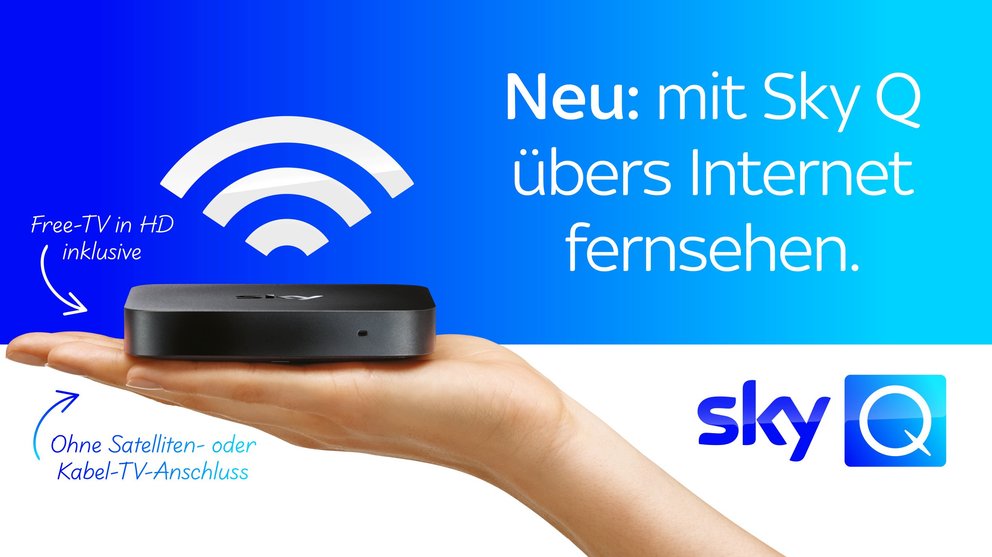 Sky Q SkyEmpfang endlich auch übers