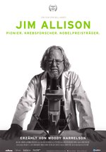 Poster Jim Allison - Pionier. Krebsforscher. Nobelpreisträger.