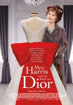 Poster Mrs. Harris und ein Kleid von Dior