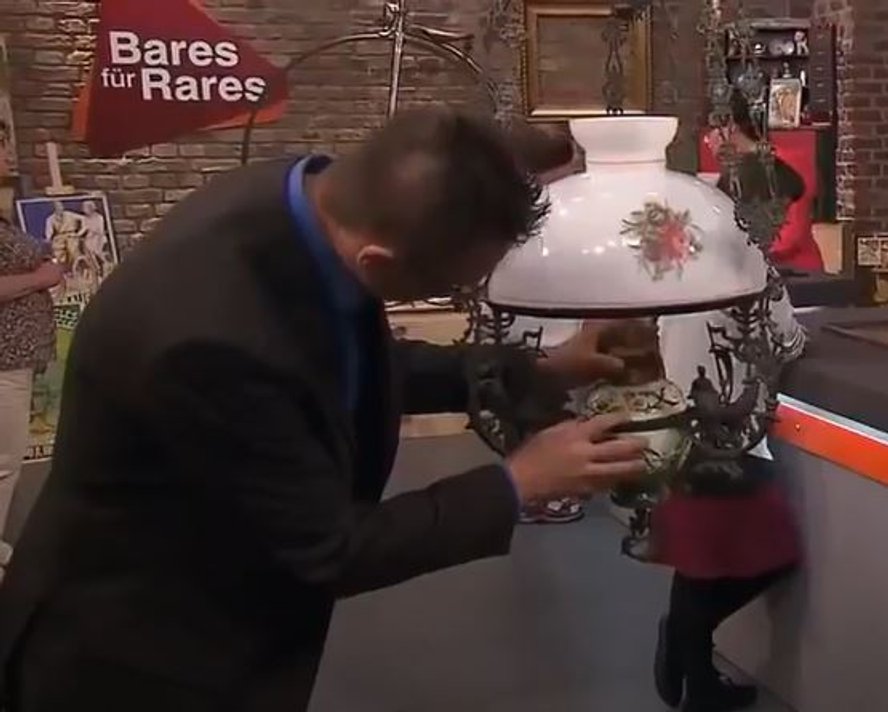 Fiasko bei „Bares für Rares” 500EuroLampe