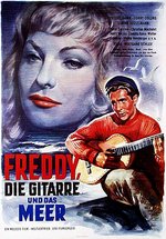 Poster Freddy, die Gitarre und das Meer