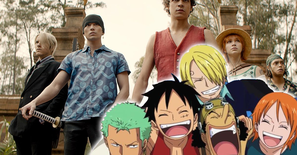 „One Piece“: Netflix' Live-Action-Cast und die originalen Anime ...