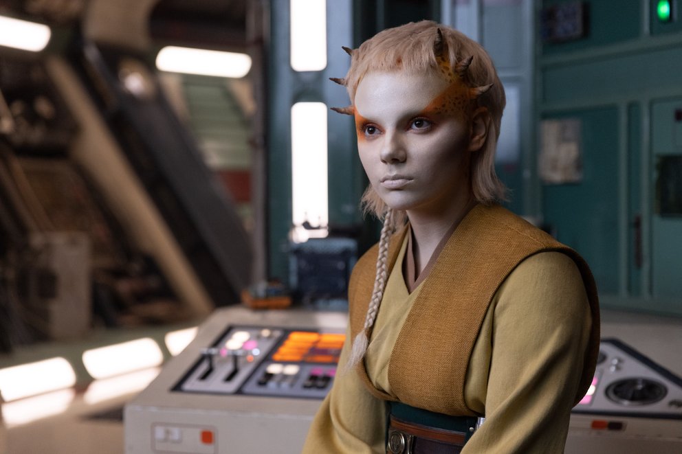 Zu sehen ist Jedi Padawan Jecki Lon (Dafne Keen) in der "Star Wars"-Serie "The Acolyte".