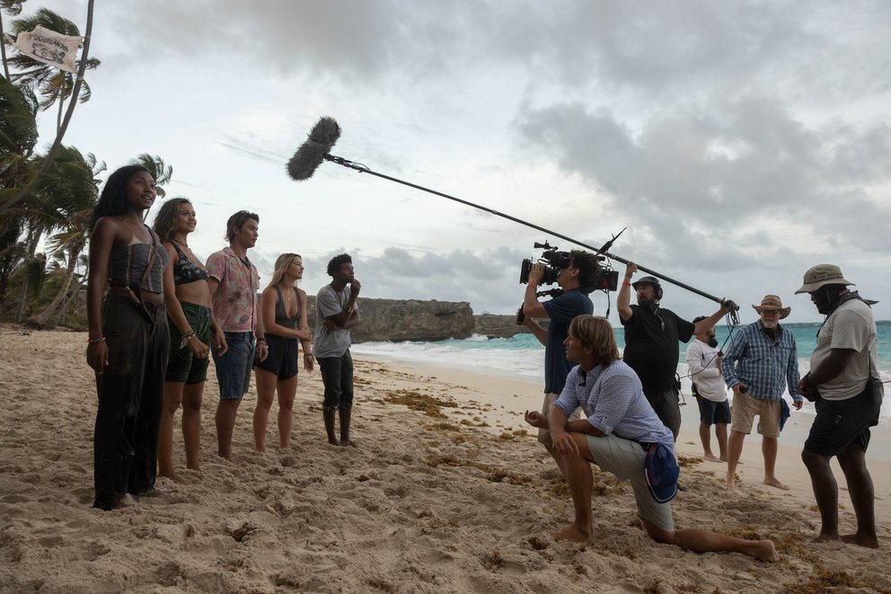 Die Pogues in der Bottom Bay in der ersten Episode von „Outer Banks“ Staffel 3