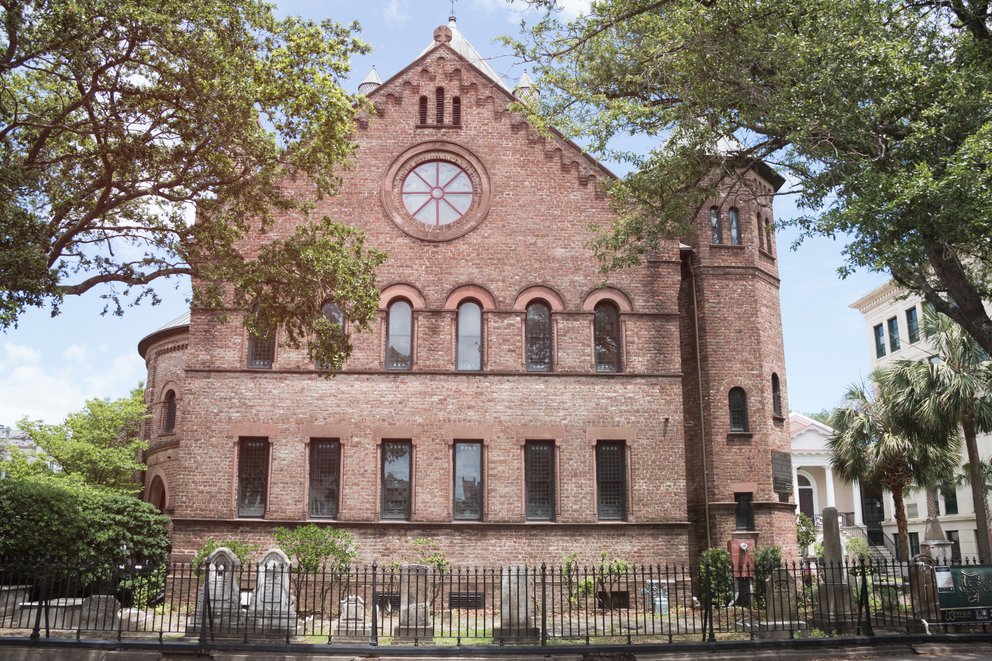 Circular Congregational Church in Charleston, zu sehen in OBX4