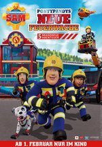 Poster Feuerwehrmann Sam - Pontypandys neue Feuerwache