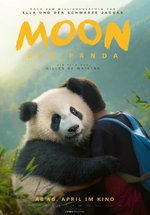 Poster Moon, der Panda