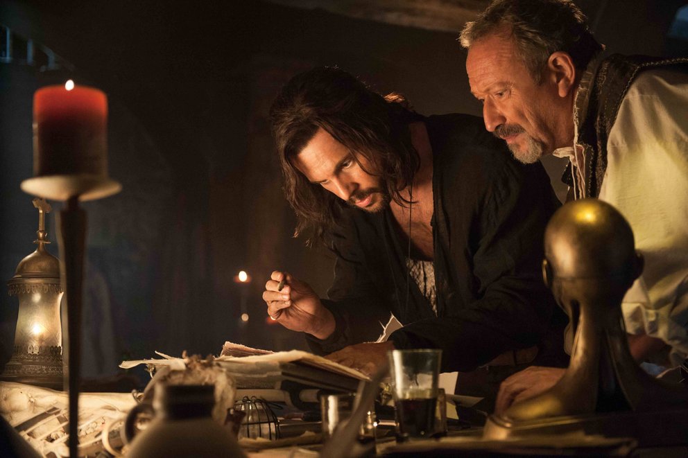 Da Vinci s Demons: Tom Riley und Allan Corduner in Da Vinci s Demons 