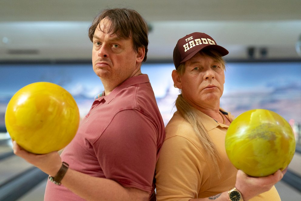 Ob sich Gerry Star und Ronny Harder (Ben Becker) ein weiteres Bowling-Duell liefern, steht noch nicht fest 