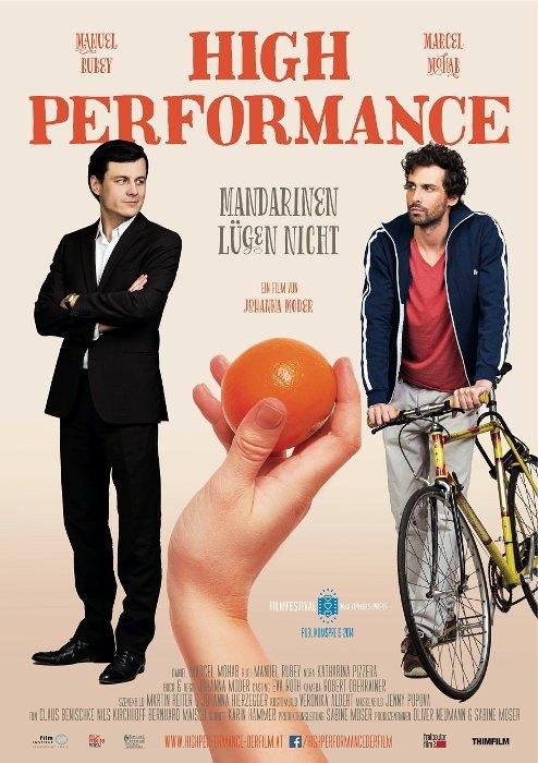 Poster High Performance - Mandarinen lügen nicht