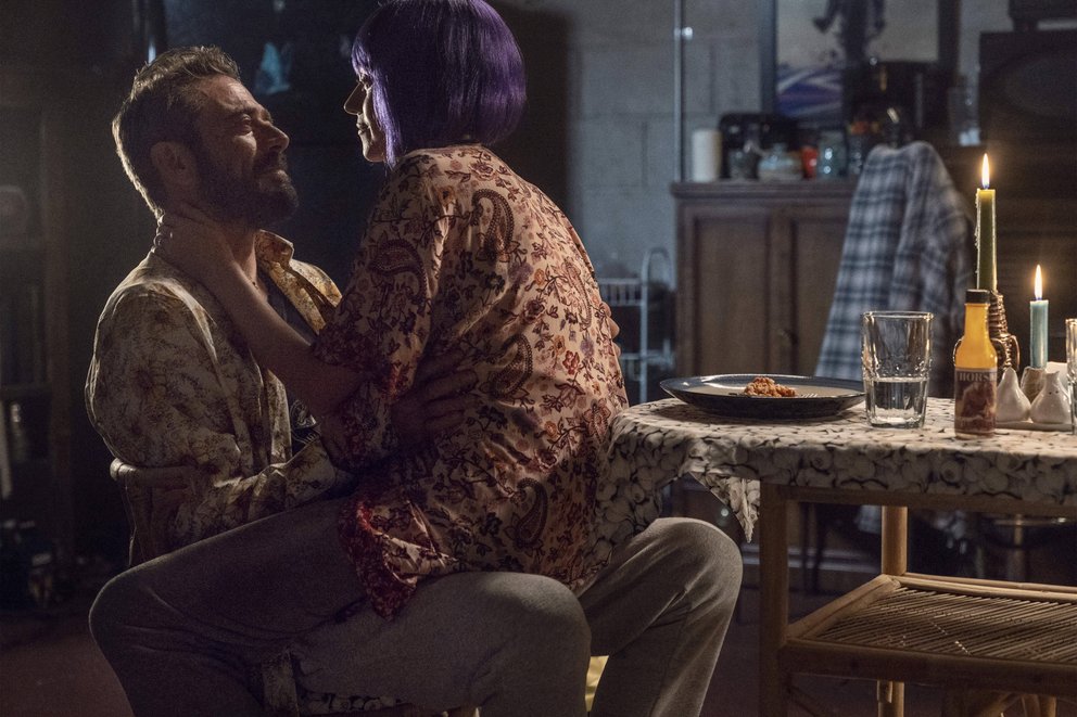 Jeffrey Dean Morgan und Ehefrau Hilarie Burton Morgan als Ehepaar Smith in „The Walking Dead“