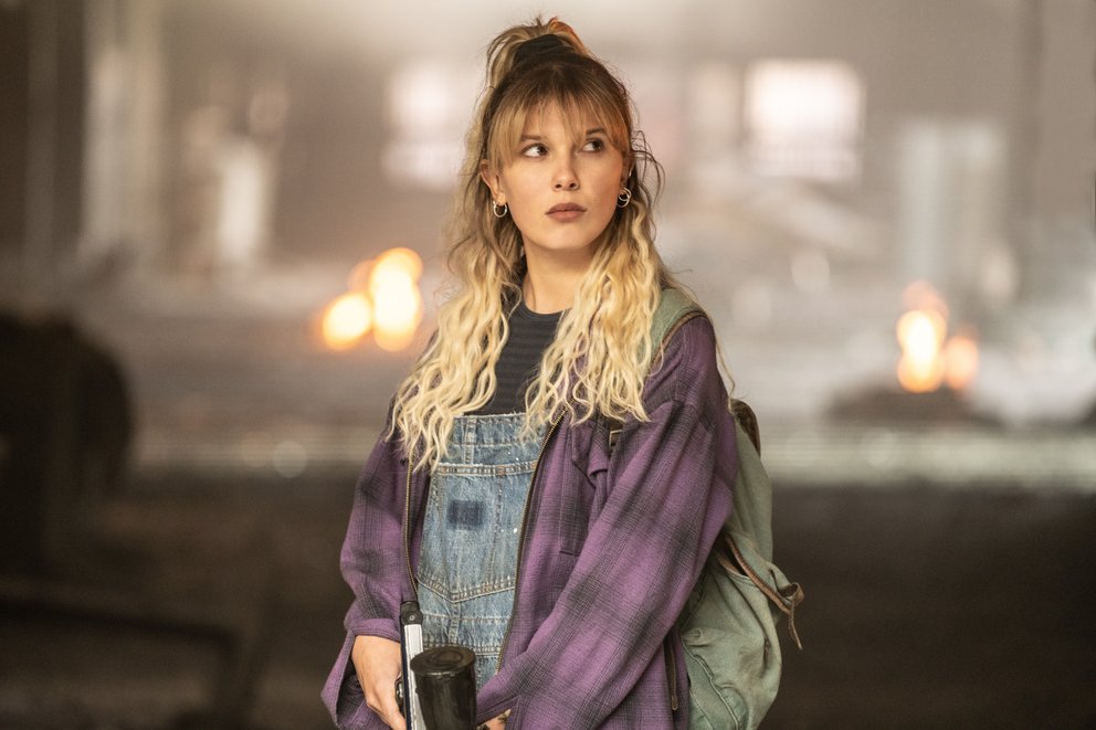 The Electric State mit Millie Bobby Brown als Michelle