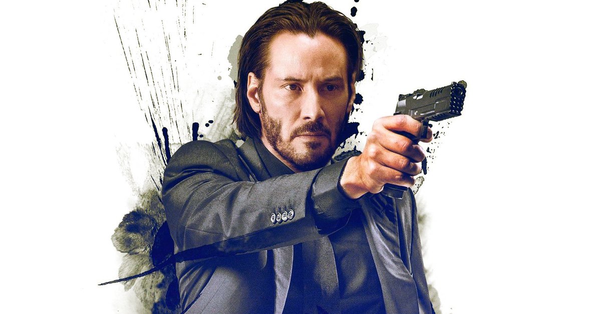 Seht, wie sich Keanu Reeves in ungeschönte Action stürzt