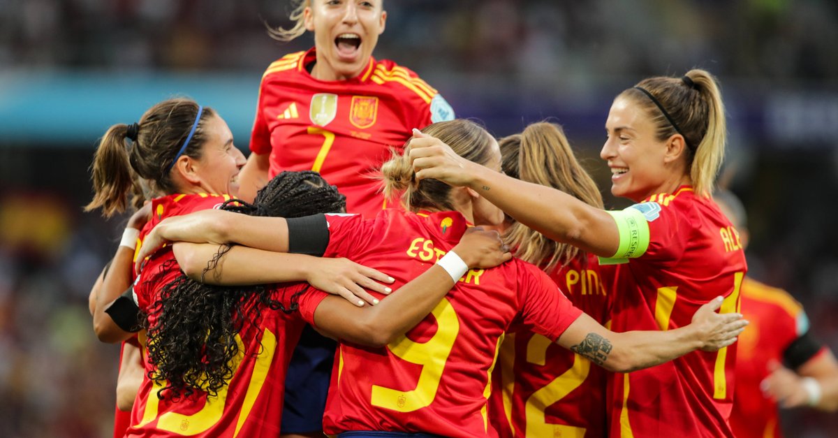 Fußball heute: EM der Frauen im TV und Stream – wer zeigt Spanien vs